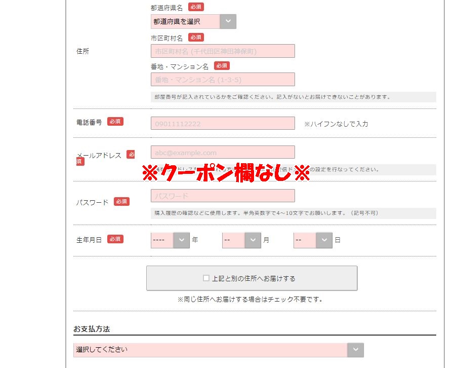 ベルタ育毛剤・クーポン
